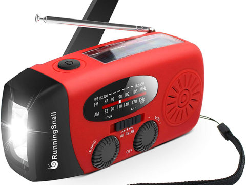 Running Snail MD-088s Portable AM Radio– Great for Outdoor Usage