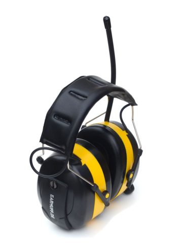 EARMUFF Ear Defender FM radio headphones