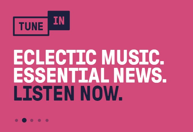 TuneIN internet Radio station