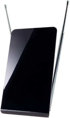 ge flat panel rabbit ear antenna