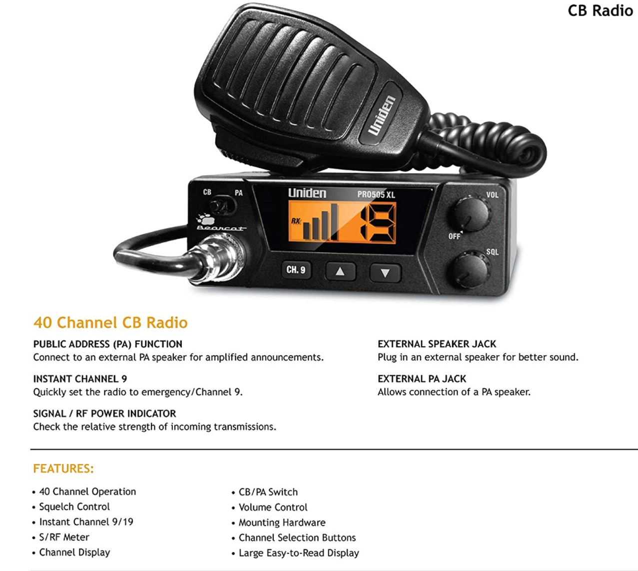 Best CB Radios For Truckers and OffRoading [Fixed Mount]