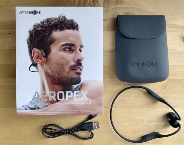 AfterShokz Aeropex Open-ear Headphones Unboxing and Package Contents