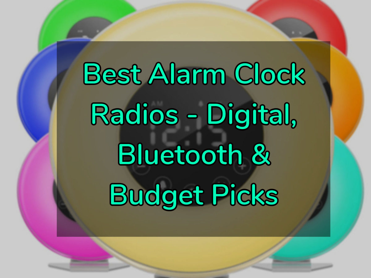 Best Alarm Clock Radios - Digital & Bluetooth Alarm Radios