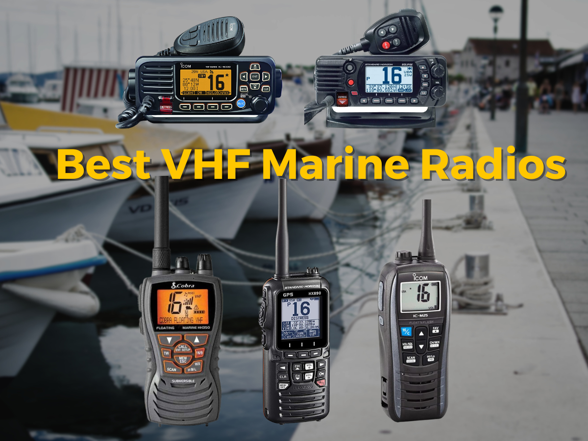 Best VHF Marine Radios In 2023 - Top 10 VHF Marine Radio Review 