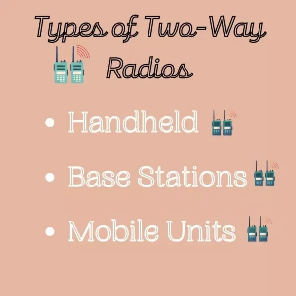 Types of Two-Way Radios