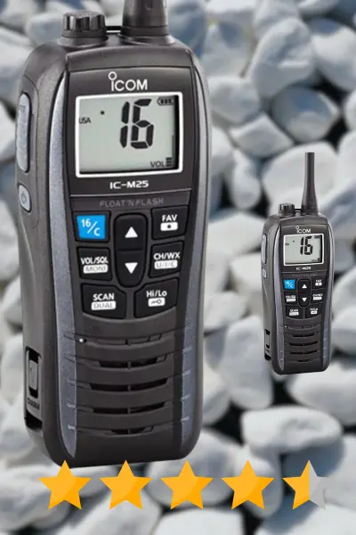 ICOM IC-M25 01 Handheld VHF Marine Radios