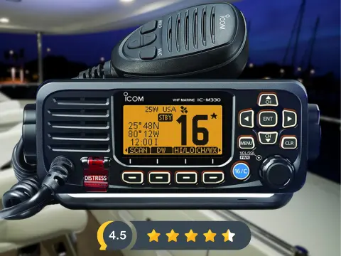 ICOM M330 Marine Class D Best Budget Fixed VHF Marine Radio