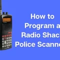 How to Program a Radio Shack Police Scanner?