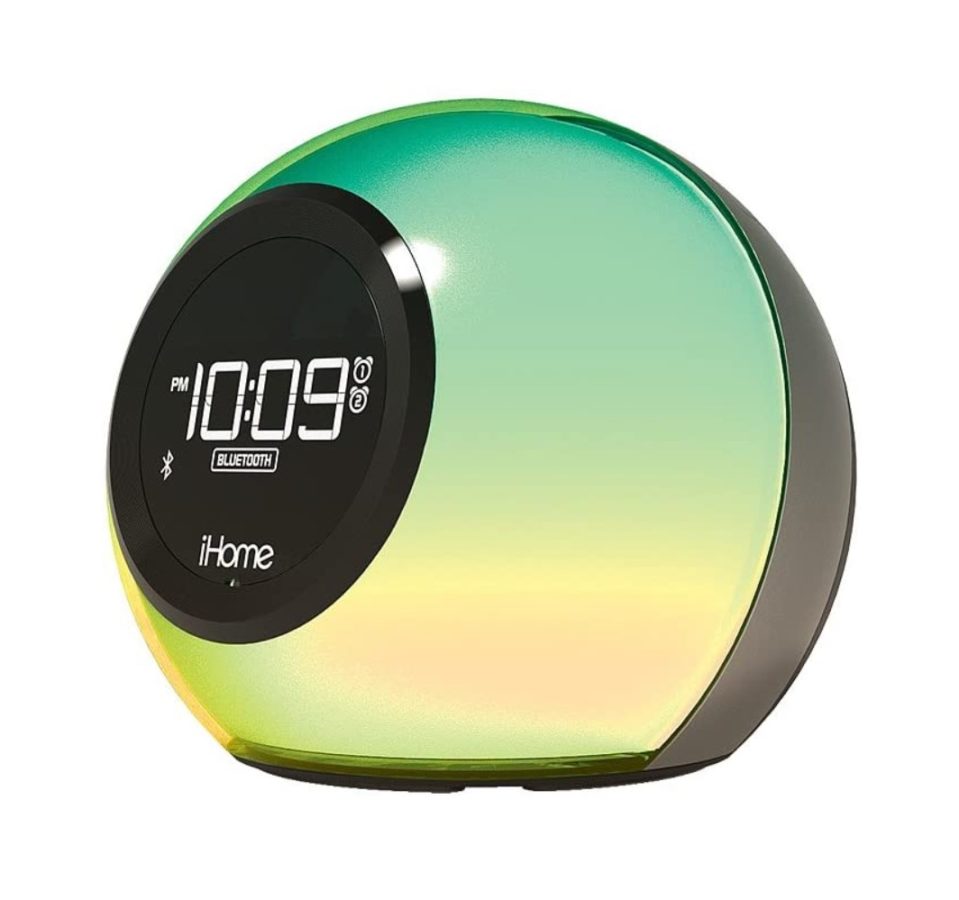 iHome iBT29BC Color Changing Digital Alarm Clock Radio